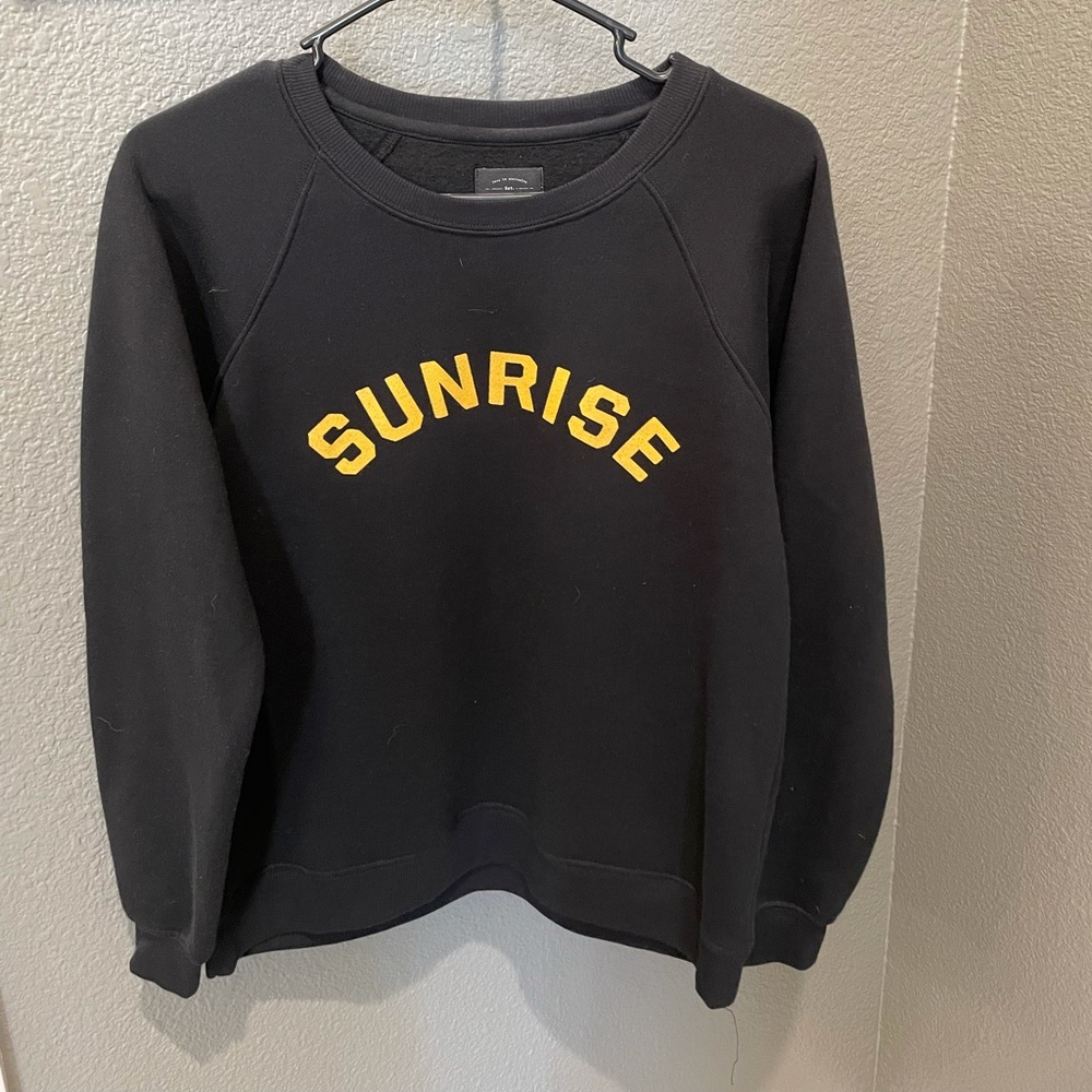 Billabong sunrise sunset black sweatshirt size medium